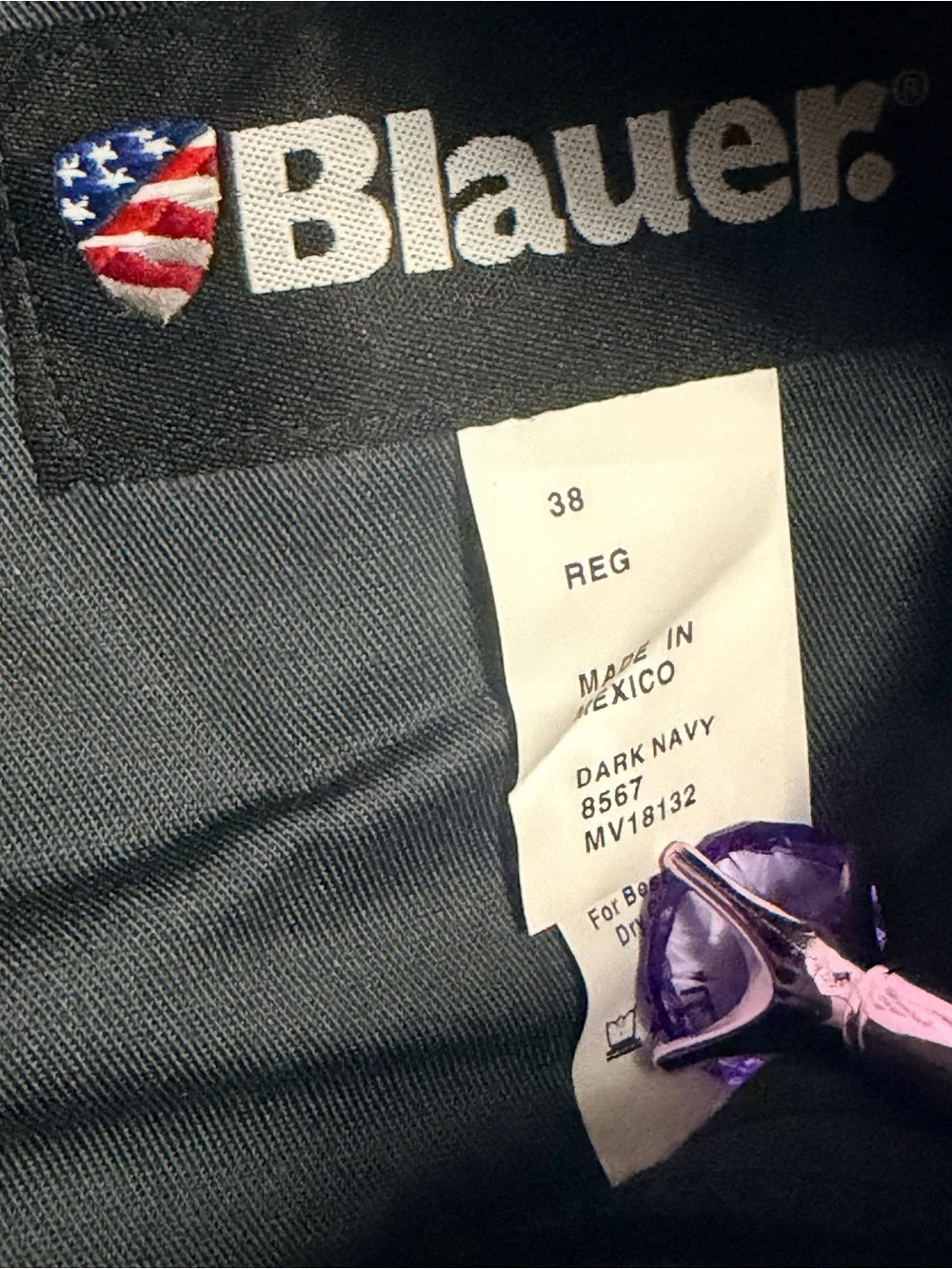Blauer Men's Navy Performance Pants/Size38x36